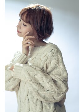 ブリング バイ スノードロップ 吉祥寺(BRING by Snowdrop) 前髪/マチルダボブ/ピンクベージュ/インナーグレージュ/吉祥寺