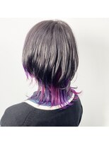 バージョン(Ver.)&nbsp;ウルフ×フェイスフレーミング×ミックスカラー ウルフショート