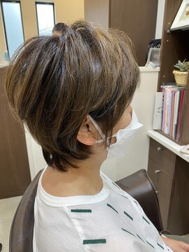 ミチ(michi) ふんわり丸みのあるひし形ショート