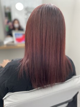 マイン ヘアー クリニック(main hair Clinic) ピンクカラー