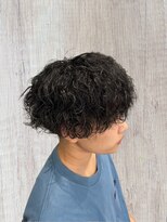 ラヴリア クルメ(LOVERIA KURUME)&nbsp;メンズ 大人気波巻きパーマ！