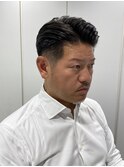 大人のスリックバック　7:3 レオナルドディカプリオ風