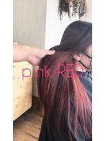 セッション(SESSION)&nbsp;インナーカラーレッド☆