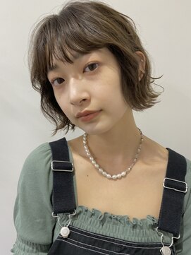 コクーン(Cocoon) ショートボブ#ボブパーマ#くせ毛風パーマ