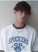 無造作　波巻　ニュアンスマッシュ　サイドパート　ツイスパ