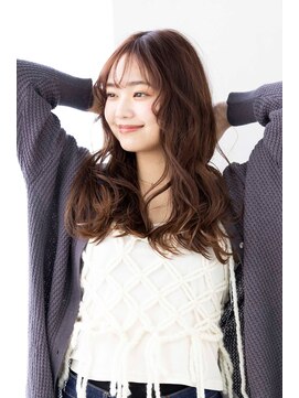 トティア 堀江(Totia) 【Totia堀江】ゆるふわ巻きロング×ミルクチョコレート