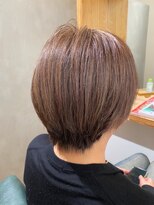 ハロー(Hollow) 【丸みショート/白髪ぼかし/脱白髪染め】石橋/池田/箕面