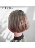 【FELICITA】ミニボブ×コロンと愛されスタイル