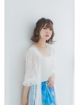 ラエティティア ロコ 刈谷店(Laetitia loco) 切りっぱなしボブに超高濃度水素デジタルパーマ ヘアアレンジ