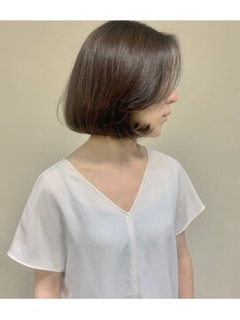 ナループロア ルームー(Nalu pu loa ROOMOO) ゆるまきタッセルカット/タッセルカット/タンバルモリ/韓国ボブ