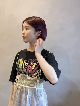 カーラン(CARLIN) Wカラー/秋先取りカラー　バーガンディー