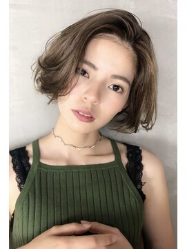 アン センター南(un) 可愛い大人ショート【センター南髪質改善オージュア認定サロン】