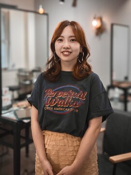 カランバイツミキ(caran by tsumiki) くびれオレンジブラウン【＠hair_mazda】