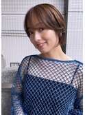 ★大人可愛いクールショート前髪イメチェンレイヤー