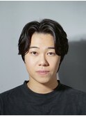 爽やかセンターパート