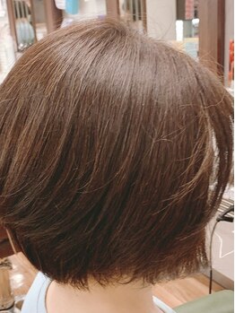 ビューティーアリス(Beauty Alice)の写真/【笠岡】似合わせカットで、今までにない自分に出会える！再現性の高いカットで、毎日のセットも簡単に♪