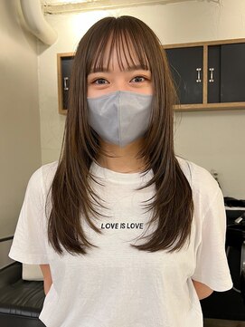 ハーパーズ 渋谷(harpers) 王道レイヤーミディ