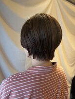 ココカラヘアー ニコ(cococara hair nico)&nbsp;丸みショート/ショートボブ/前髪なし