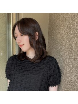 リオーエン 渋谷 原宿 明治神宮前(RiOen.) ブリーチなし透明感カラー　グレージュ