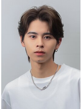 Men’s hair MUNi 恵比寿［メンズ/MENS/メンズカット/メンズパーマ] 毛流れセンターパート