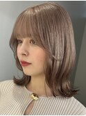 のあミルクティー　ケアブリーチ