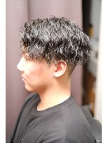 アモ(Amo)&nbsp;【新富町】メンズパーマで迷ったらこれ！ツイストスパイラル