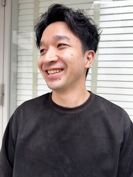 ロライマ 中目黒(roraima) メンズ/くせ毛パーマ風/刈り上げ/トリートメントムース/ショート