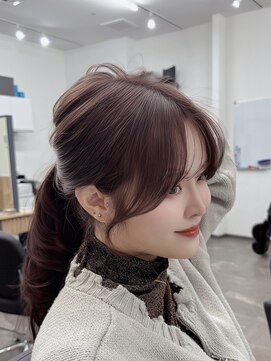 アマテラスゼロ 新宿(AMATELAS zero) AMATELAS /結んでも可愛い顔まわりカット