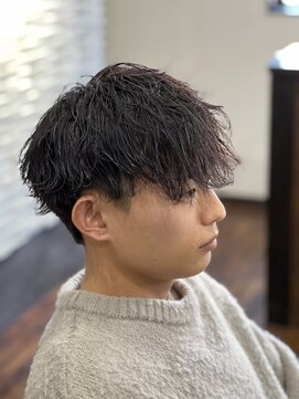 ヘアークルーフロムオー(hair crew From-O) シャドウパーマ