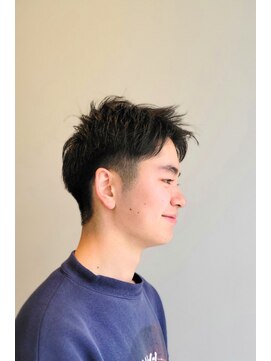 ルナティー(Lunaty) ワンブロックメンズショートヘア