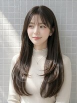 アンジェリカラボ(ANGELICA LABO) 【透明感】オリーブグレージュ グレージュ 赤み消しカラー