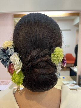ラメール アヴェダ 西武秋田店(La Melu AVEDA) 着物姿をより一層美しく引き立てる