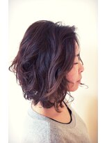 ヘアーミックス ニット(hair mix nitt) ボブonレイヤー