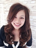 ヘアサロン アイラス(hair salon Ailus) かきあげバンクで洗練された大人の色気たっぷり♪