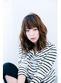 ほんのり色気を感じさせる☆カジュアルフェミニンロブ
