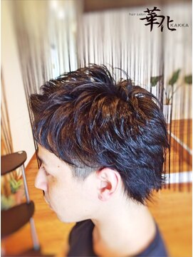 hair salon 華化 メンズパーマ