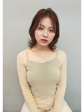 バッカ(BACCA) シースルーバング×センターパート【末松由紀】