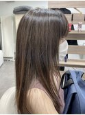 ブリーチハイライト+イルミナカラー/髪質改善が◎