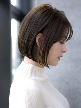 エインアンリー 表参道(AIN.ANLY.) 前髪あり大人小顔ボブ20代30代40代【AIN.表参道】川原大地