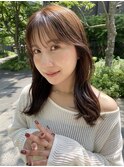シルキーベージュ×シースルーバングSac.恵比寿 栃木優佑