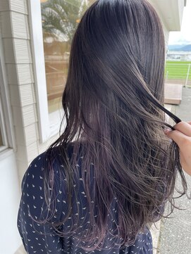 アンカーデイズ(Anchor Days) ダークグレージュ×インナーラベンダー