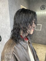 メンズサロン ゴールド 名古屋(GOALD)&nbsp;ロングヘア　スパイラルパーマ