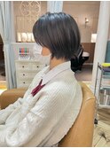 【春日美月】暗髪でも重く見えないショートヘア
