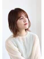 ヘアーアンドメイク エクリ 不動前店(Hair&Make equri)&nbsp;外はねボブ【目黒不動前】