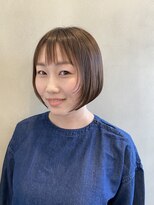 ヘアサロン ムク(HAIR SALON.MuKu)&nbsp;大人可愛いミニボブ・顔まわりレイヤー