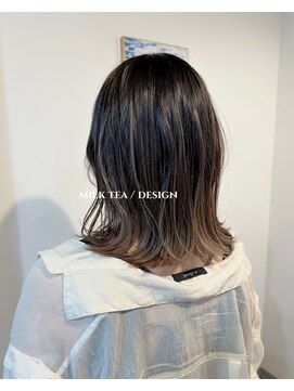 マリン(Marine) 20代30代ナチュラルハイライトグラデーションカラー