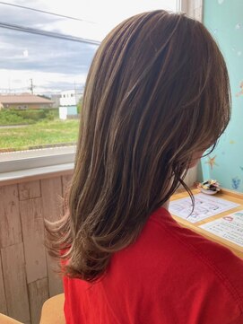 ヘアサロン ワンワールド(Hair Salon One World) 透明感クリアベージュ