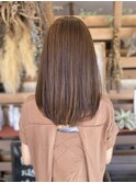 【tetote竹輪のサロンスタイル】艶ストレート