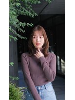 ガーデン ジングウマエ(GARDEN jingumae)&nbsp;くびれ/ミディアム/アッシュカラー/前髪パーマ/髪質改善/韓国