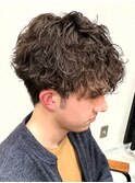 メンズパーマ/波巻きパーマ/ツイストスパイラルパーマ/マッシュ